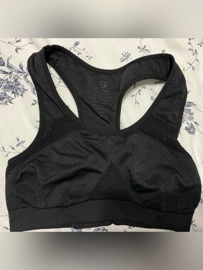 🎉3 for $15🎉 Glowmode Black Racerback Mesh Panel Sports Bra